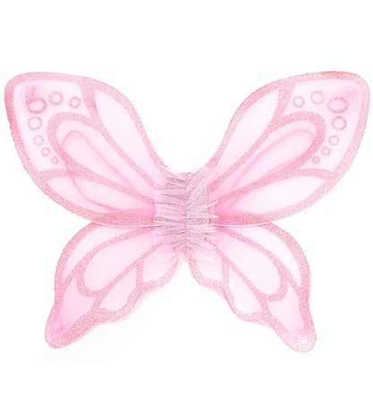 Great Pretenders Búningur - Fiðrildi Kjóll/Vængir - Bleikt Great Pretenders Búningur - Fiðrildi Kjóll/Vængir - Bleikt