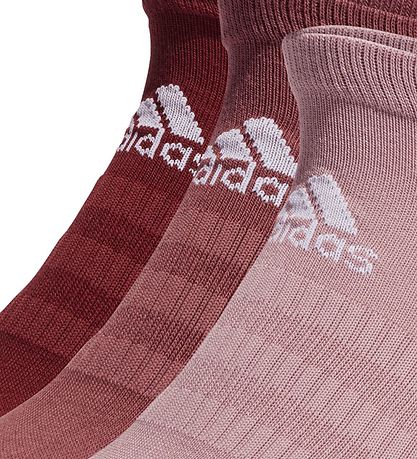 adidas Performance 양말 - 3개입 - 핑크/마룬/보르도