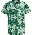 Hummel Stuttermabolur - hmlBay - Grænt