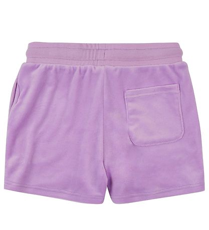 Juicy Couture 반바지 - 벨루어 - 라벤더