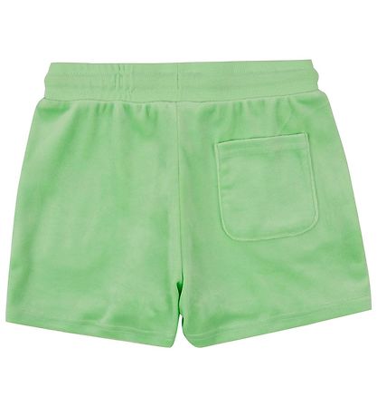 Juicy Couture 반바지 - 벨루어 - 그린 애쉬