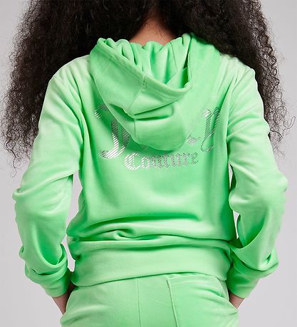 Juicy Couture Cardigan - Velvet - Green Ash