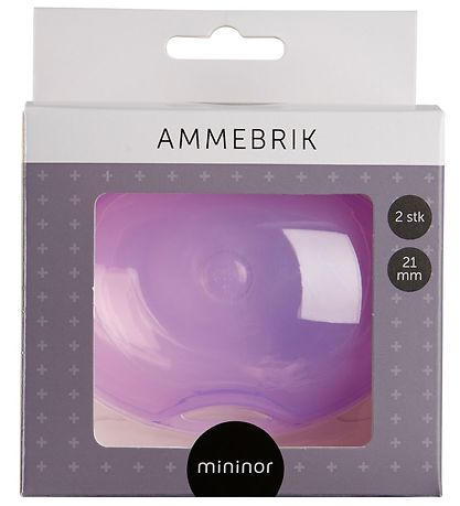 Mininor Nipple shield - 21 mm - 2-Pack - Silicone