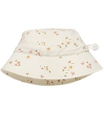 Minymo Bucket Hat - Bamboo - Veiled Rose Flower Minymo Bucket Hat - Bamboo - Veiled Rose Flower