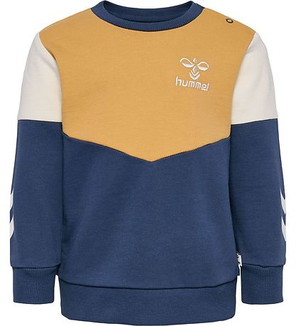 Sweat-shirt Hummel - HmlHappy Now - Ochre/Sargassos Sea Sweat-shirt Hummel - HmlHappy Now - Ochre/Sargassos Sea