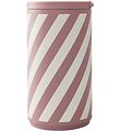 Design Letters Thermocouple w. Straws - 3350 mL - Stripe Design Letters Thermocouple w. Straws - 3350 mL - Stripe