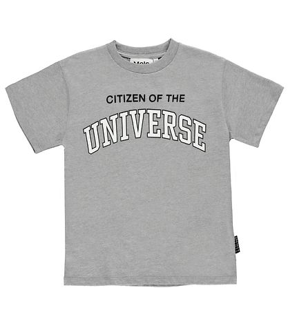 Molo T-shirt - Riley - Grey Melange
