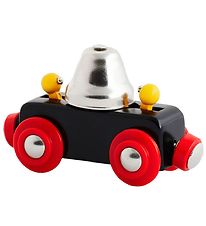BRIO World Wagon w. Clock - Black 33749 BRIO World Wagon w. Clock - Black 33749