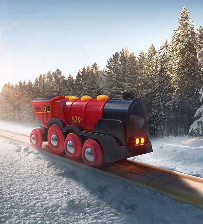 BRIO World Big Red Locomotive 33592