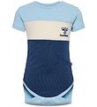 Hummel Bodysuit s/s - HmlHappy - Cerulean Hummel Bodysuit s/s - HmlHappy - Cerulean