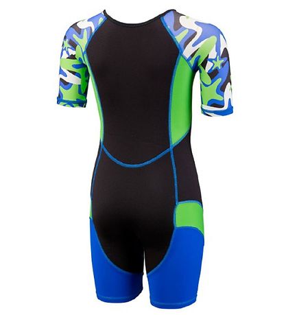 BECO Neoprenanzug - UV50+ - Schwarz/Blau/Grün