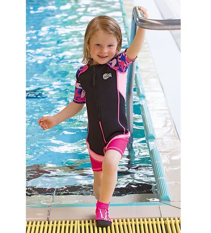 BECO Wetsuit - UV50+ - Black/Pink BECO Wetsuit - UV50+ - Black/Pink