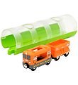 BRIO World Freight train w. Tunnel - Orange 33891 BRIO World Freight train w. Tunnel - Orange 33891