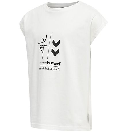 Hummel T-shirt - hmlPrima Bee - Marchmallow