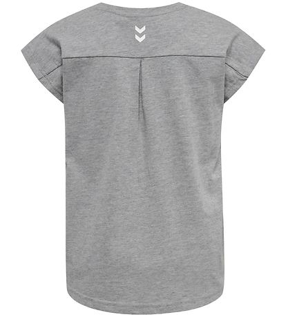 Hummel T-Shirt - hmlPrima Bee - Graumeliert meliert