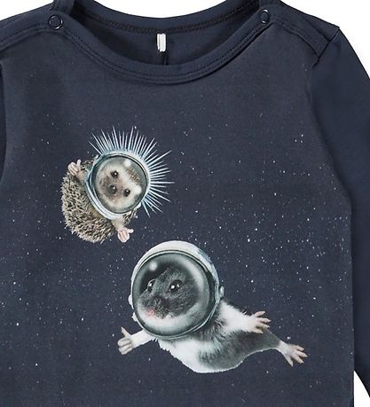Molo Bodysuit l/s - Foss - Kawaii Cosmos