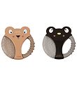 Filibabba Bitering - 2-pack - Pingvin og Hjort