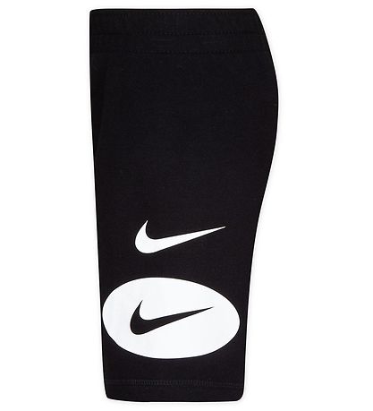 Nike Shorts Set - T-shirt/Shorts - Swoosh - Black/Grey