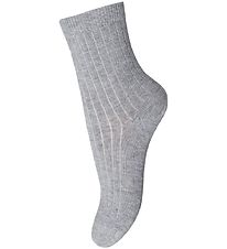MP Socks - Rib - Grey Melange MP Socks - Rib - Grey Melange