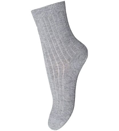 MP Socks - Rib - Grey Melange MP Socks - Rib - Grey Melange