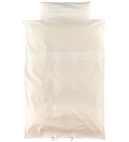 Nørgaard Madsens Bedding - Baby - Natural w. Feston Nørgaard Madsens Bedding - Baby - Natural w. Feston