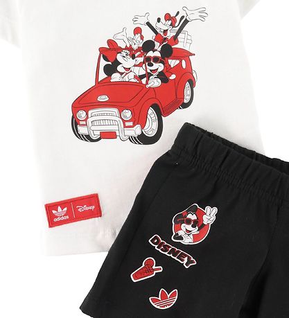 adidas Originals 세트 - 티셔츠/반바지 - 흰색