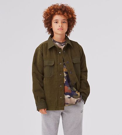 Molo Corduroy Jacket - Henley - Vegetation