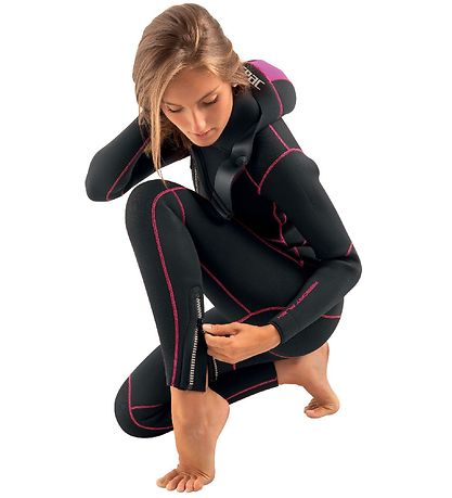 Seac Wetsuit - Resort Flex Lady 5 mm - Black/Pink