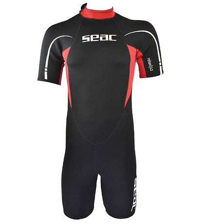 Seac Wetsuit - Relax Shorty Man 2.2 mm - Black/Red Seac Wetsuit - Relax Shorty Man 2.2 mm - Black/Red