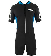 Seac Wetsuit - Look Shorty Man 2.5 mm - Black/Blue Seac Wetsuit - Look Shorty Man 2.5 mm - Black/Blue