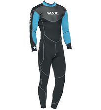 Seac Wetsuit - Snese Man 3 mm - Black/Blue Seac Wetsuit - Snese Man 3 mm - Black/Blue