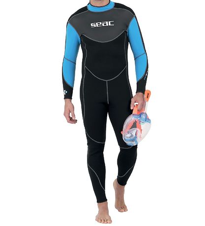 Seac Wetsuit - Snese Man 3 mm - Black/Blue