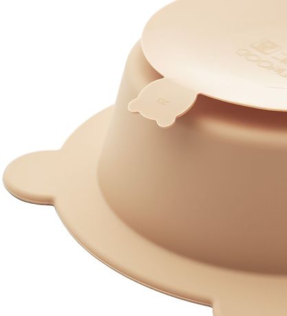 Liewood Bowl w. Suction Cup - 2-Pack - Silicone - Peony - Mustar