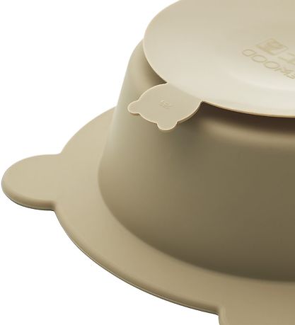 Liewood Bowl w. Suction Cup - 2-Pack - Silicone - Peony - Sandy/
