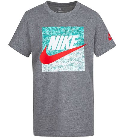 Nike T-Shirt - Übung macht Futura - Carbon Heather