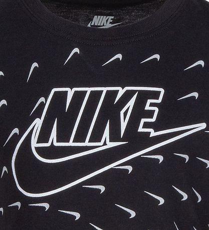Nike T-shirt - Futura Swoosh Glide - Black