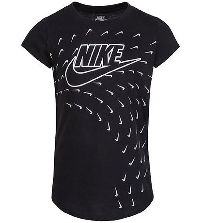 Nike T-shirt - Futura Swoosh Glide - Black