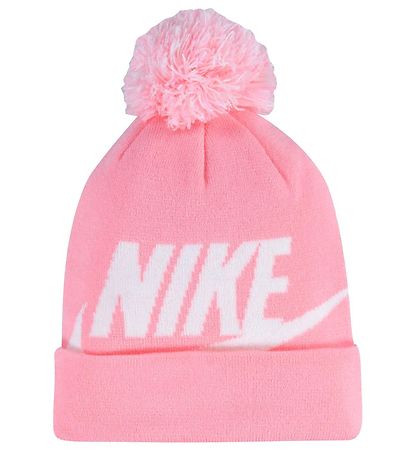Nike Beanie/Gloves - Knitted - Swoosh - Pink