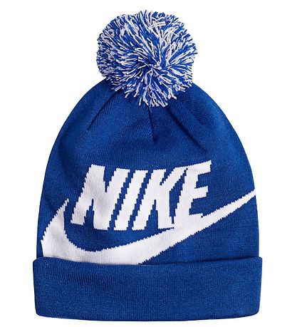 Nike Beanie/Gloves - Knitted - Swoosh - Game Royal