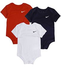 Nike Bodysuits s/s - Swoosh - 3-Pack - Obsidian Nike Bodysuits s/s - Swoosh - 3-Pack - Obsidian