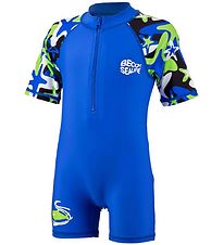 BECO Coverall Swimsuit - Sealife - UV 50+ - Blue/Camo
