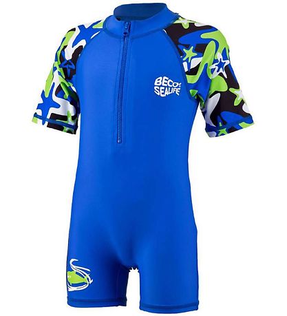 Combinaison de Bain BECO - Sealife - UV 50+ - Bleu/Camo Combinaison de Bain BECO - Sealife - UV 50+ - Bleu/Camo