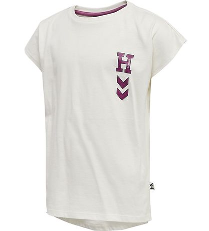 Hummel Stuttermabolur - HmlFélagsfræði - Marshmallow