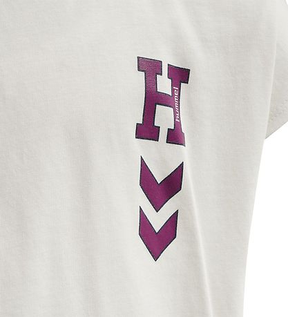 Hummel Stuttermabolur - HmlFélagsfræði - Marshmallow