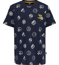 Hummel T-Shirt - HmlArt - Black Iris