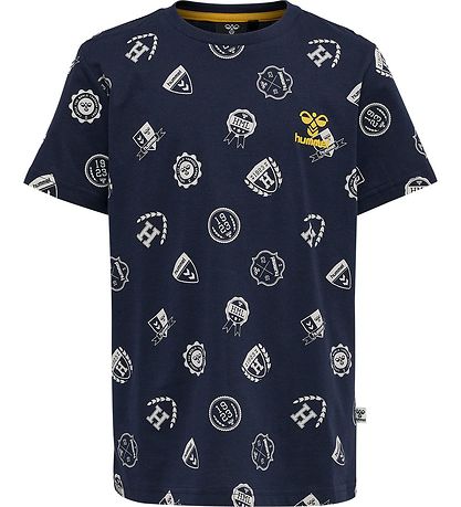 T-Shirt Hummel - HmlArt - Black Iris