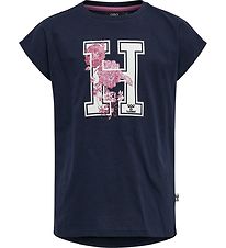 T-Shirt Hummel - HmlPhilosophie - Black Iris T-Shirt Hummel - HmlPhilosophie - Black Iris