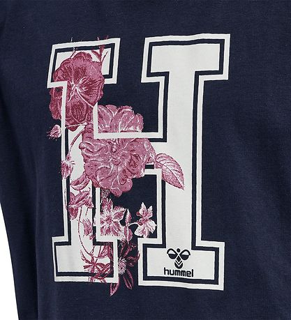 T-Shirt Hummel - HmlPhilosophie - Black Iris T-Shirt Hummel - HmlPhilosophie - Black Iris