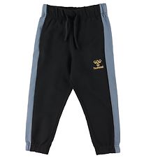 Hummel Jogginghosen - HmlMalin - Schwarz/Blau Hummel Jogginghosen - HmlMalin - Schwarz/Blau