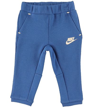 Nike Tracksuit - Cardigan/Trousers - Blocked - Marina Blue